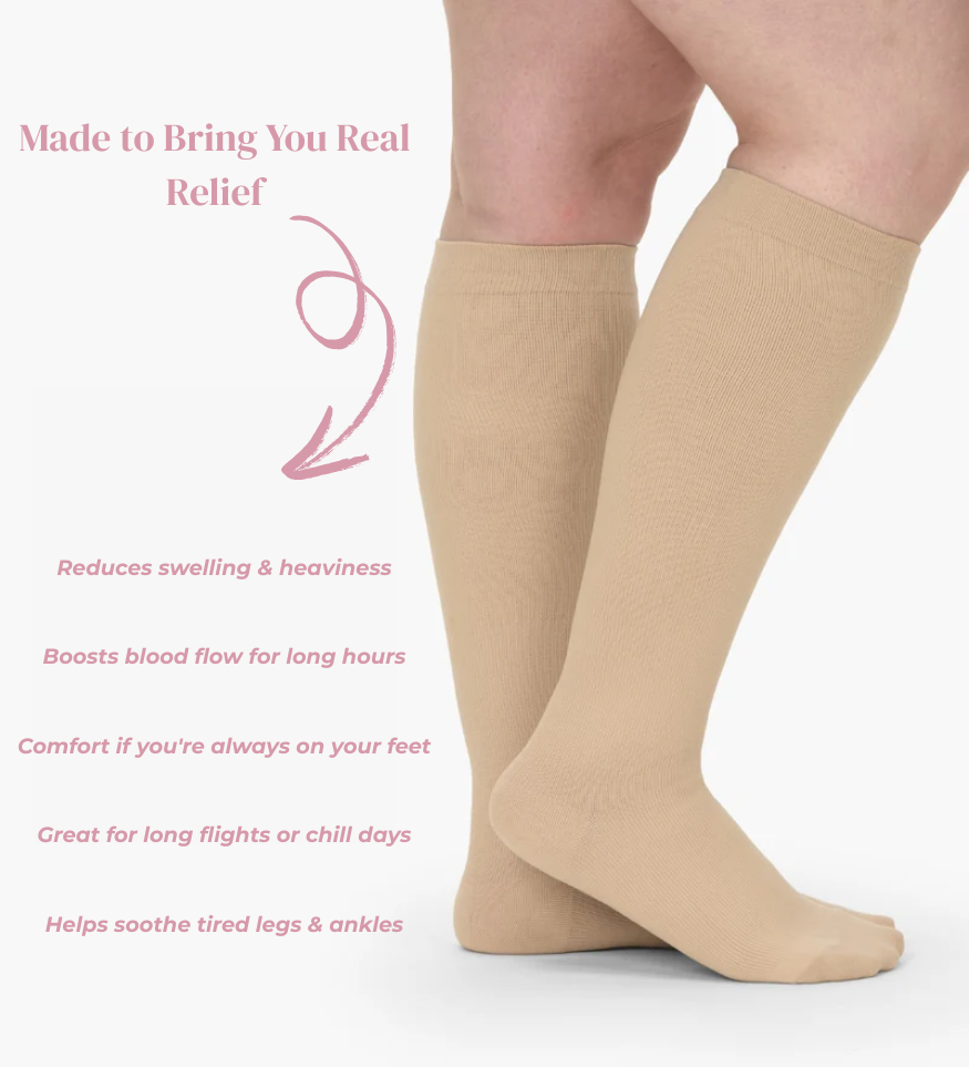 Advanced Wide Compression Socks